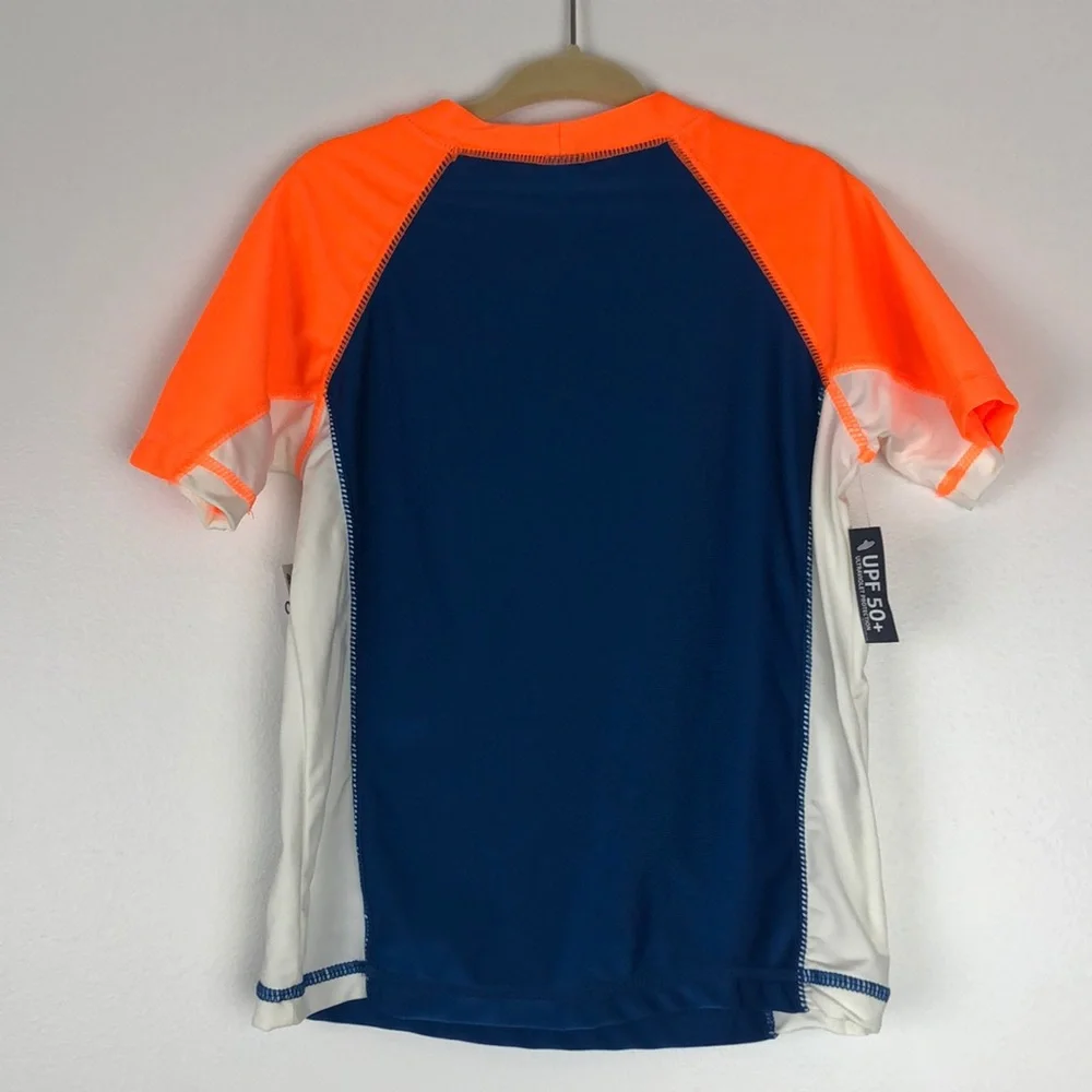 OshKosh B’gosh l NWT Orange & Blue Surf Rash-guard